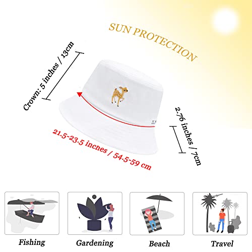 Fashion Embroidered Bucket Hat - Dude Golf