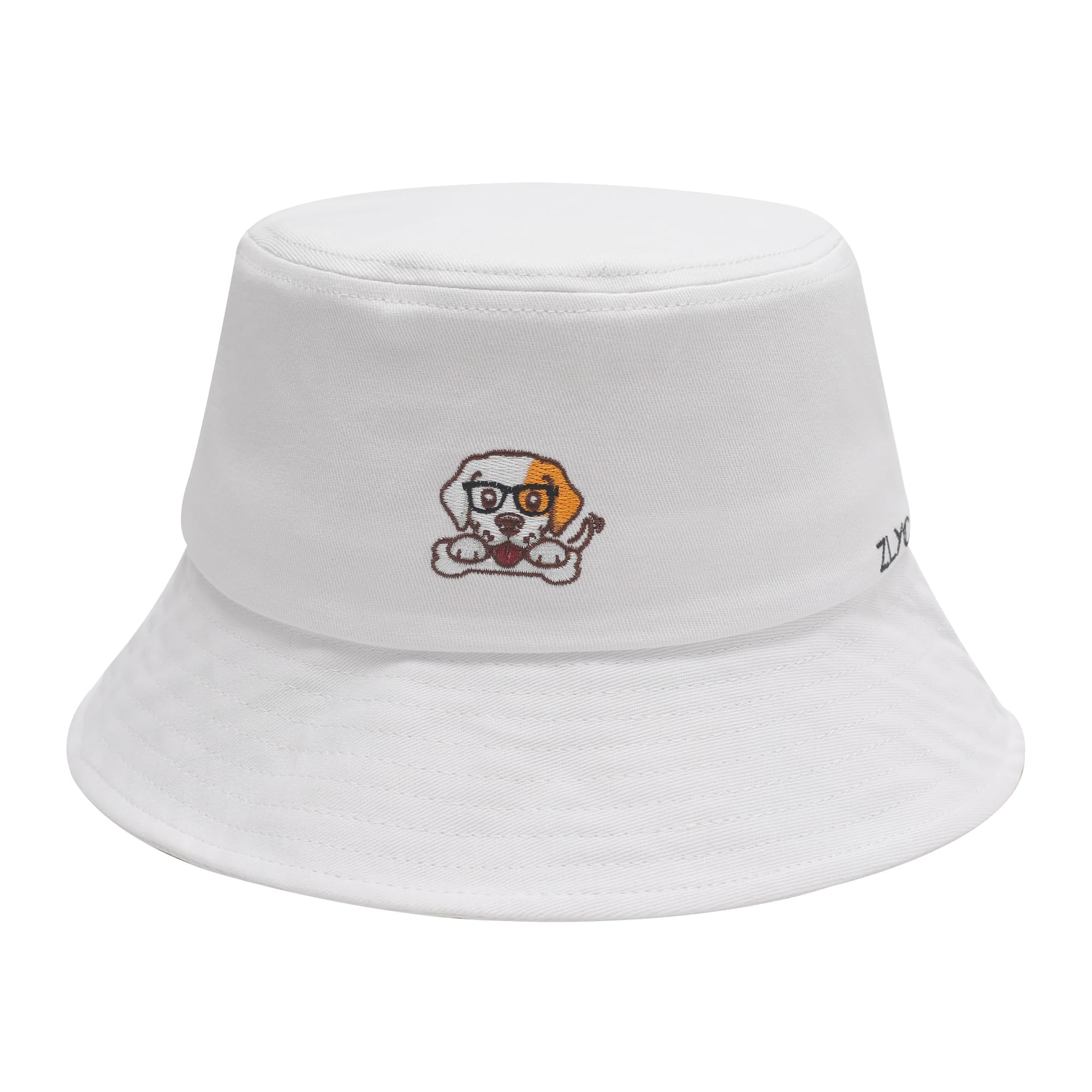Fashion Embroidered Bucket Hat - Dude Golf