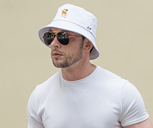 Fashion Embroidered Bucket Hat - Dude Golf