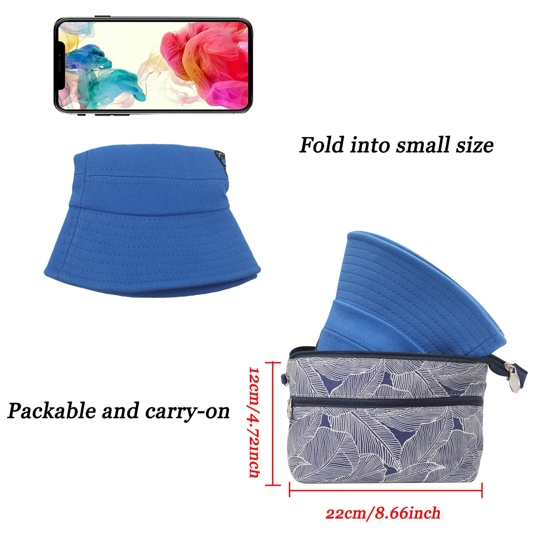 Fashion Embroidered Bucket Hat - Dude Golf