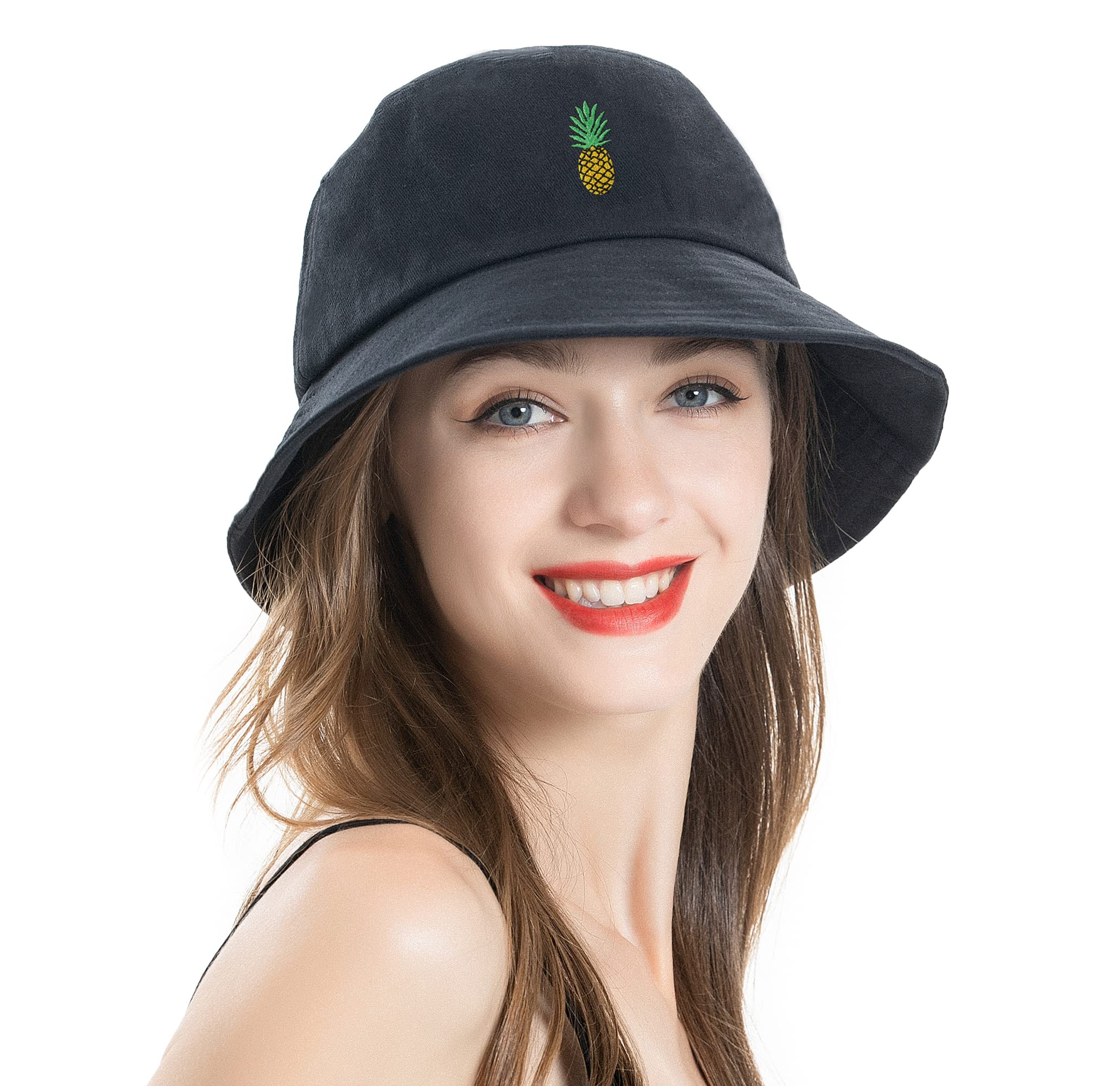 Fashion Embroidered Bucket Hat - Dude Golf