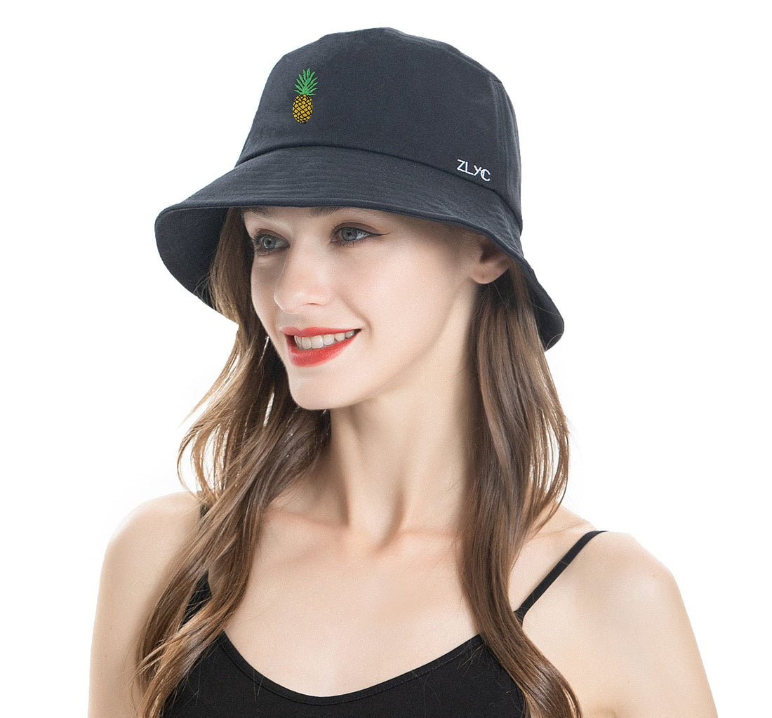 Fashion Embroidered Bucket Hat - Dude Golf