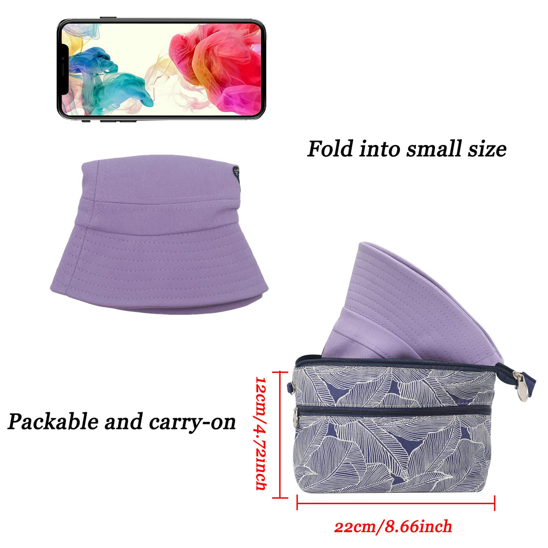 Fashion Embroidered Bucket Hat - Dude Golf