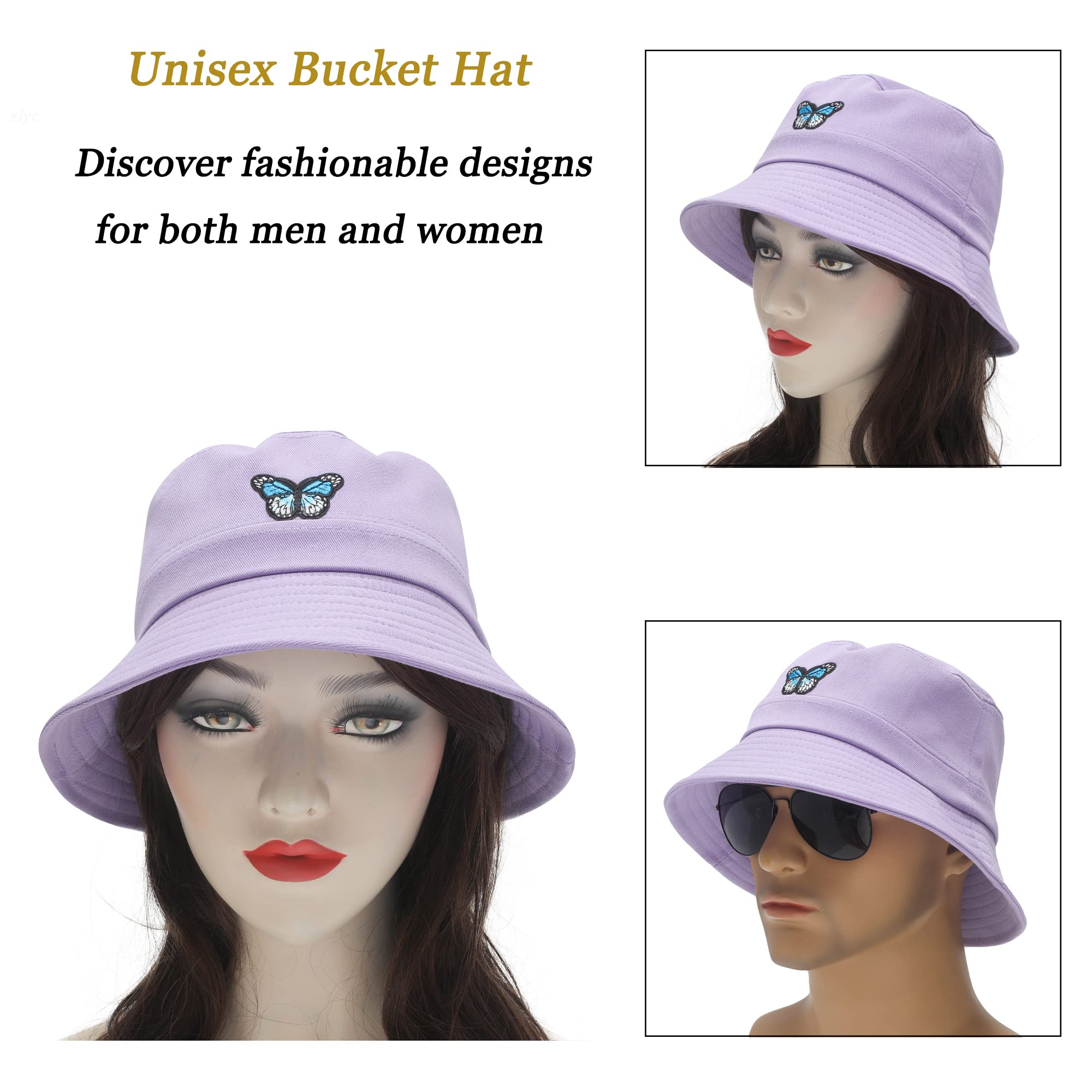 Fashion Embroidered Bucket Hat - Dude Golf