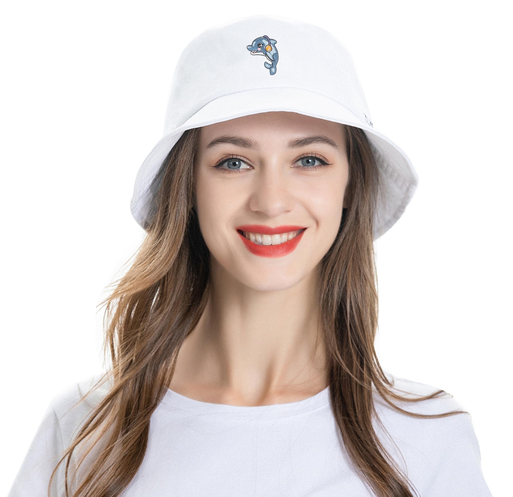Fashion Embroidered Bucket Hat - Dude Golf