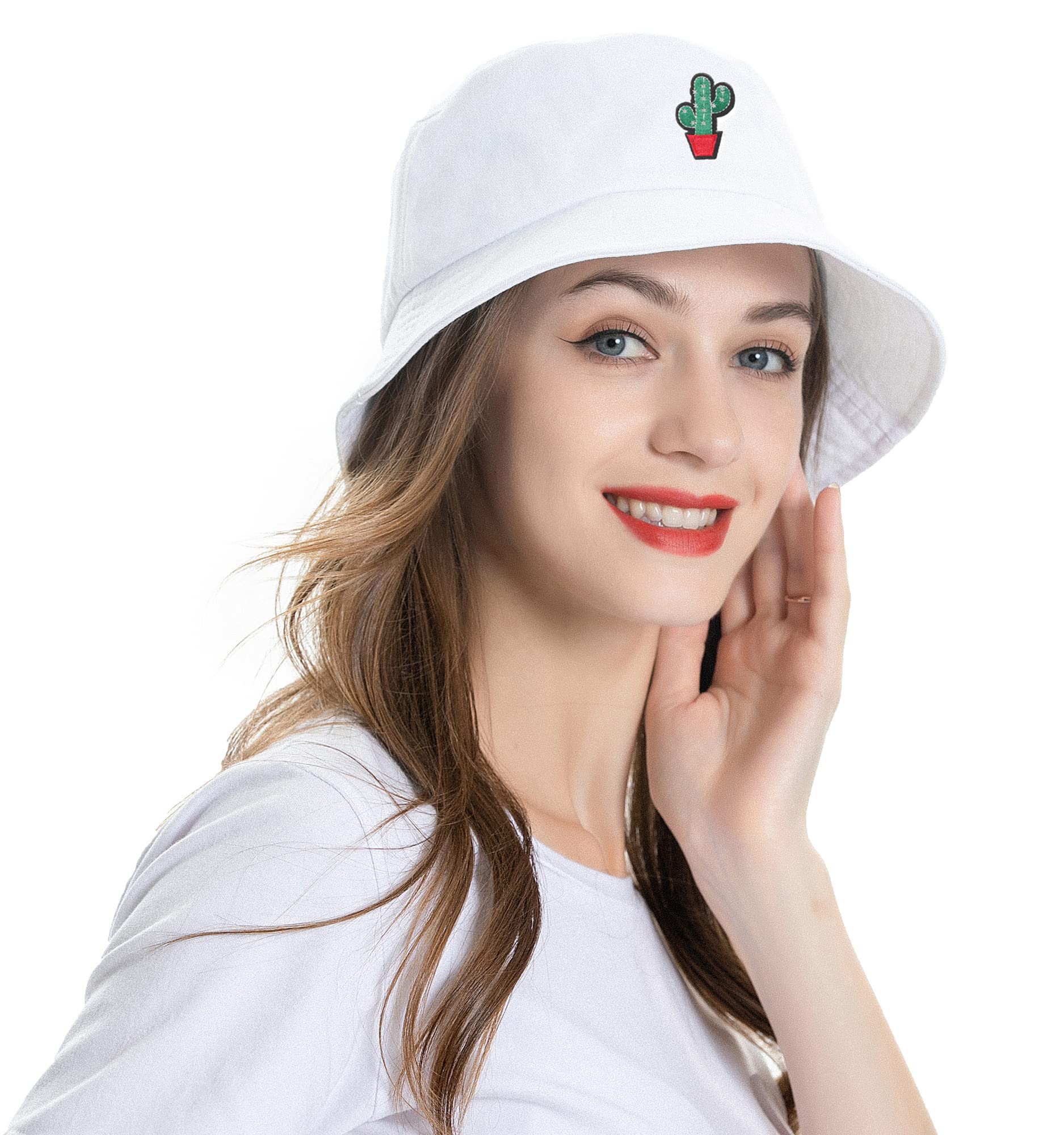 Fashion Embroidered Bucket Hat - Dude Golf