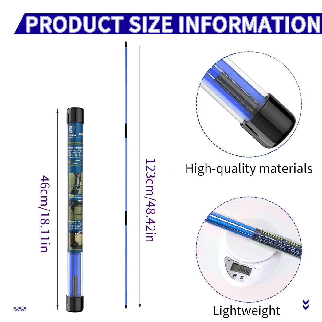 Golf Alignment Sticks (2 Sets) - Dude Golf