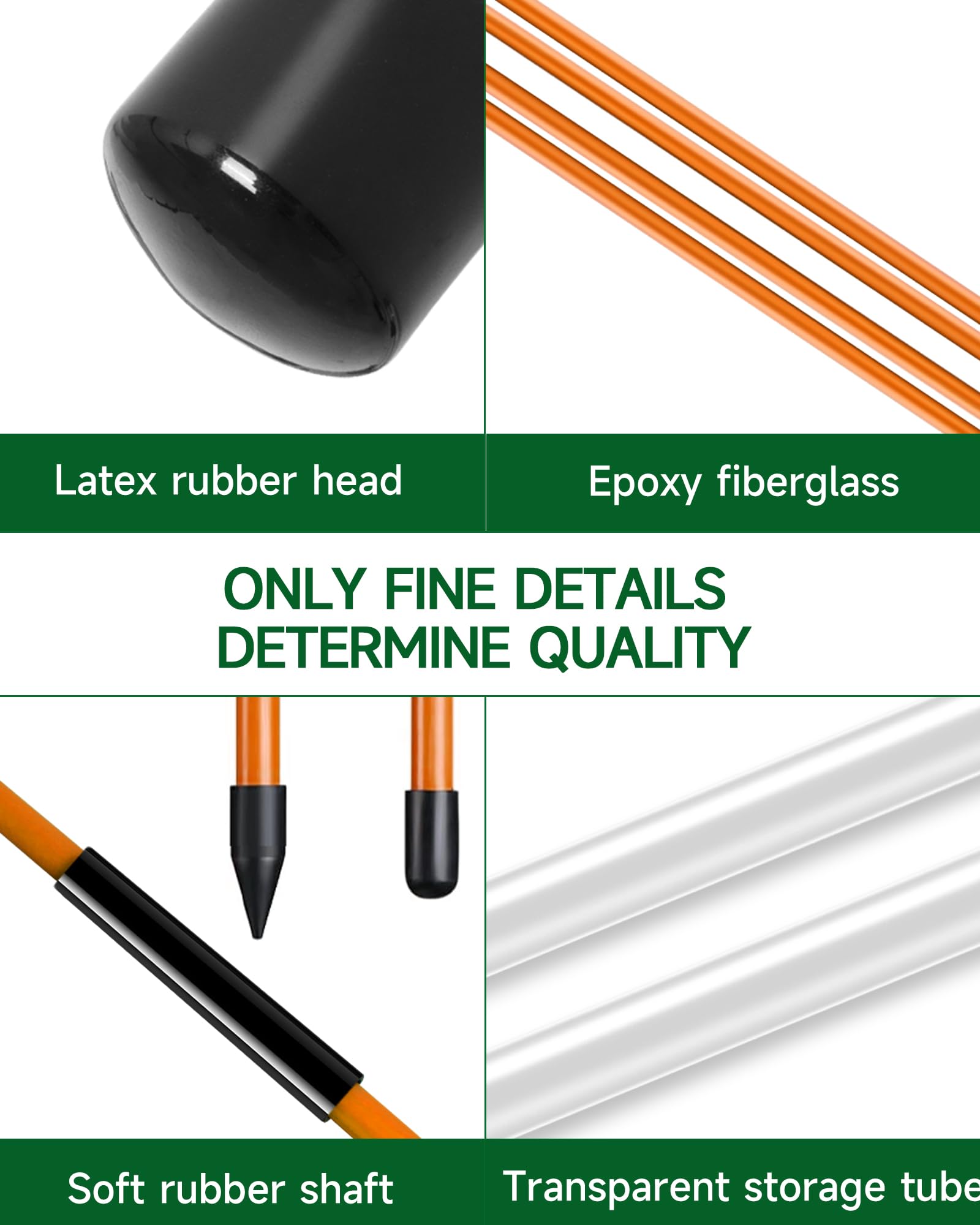 Golf Alignment Sticks (2 Sets) - Dude Golf