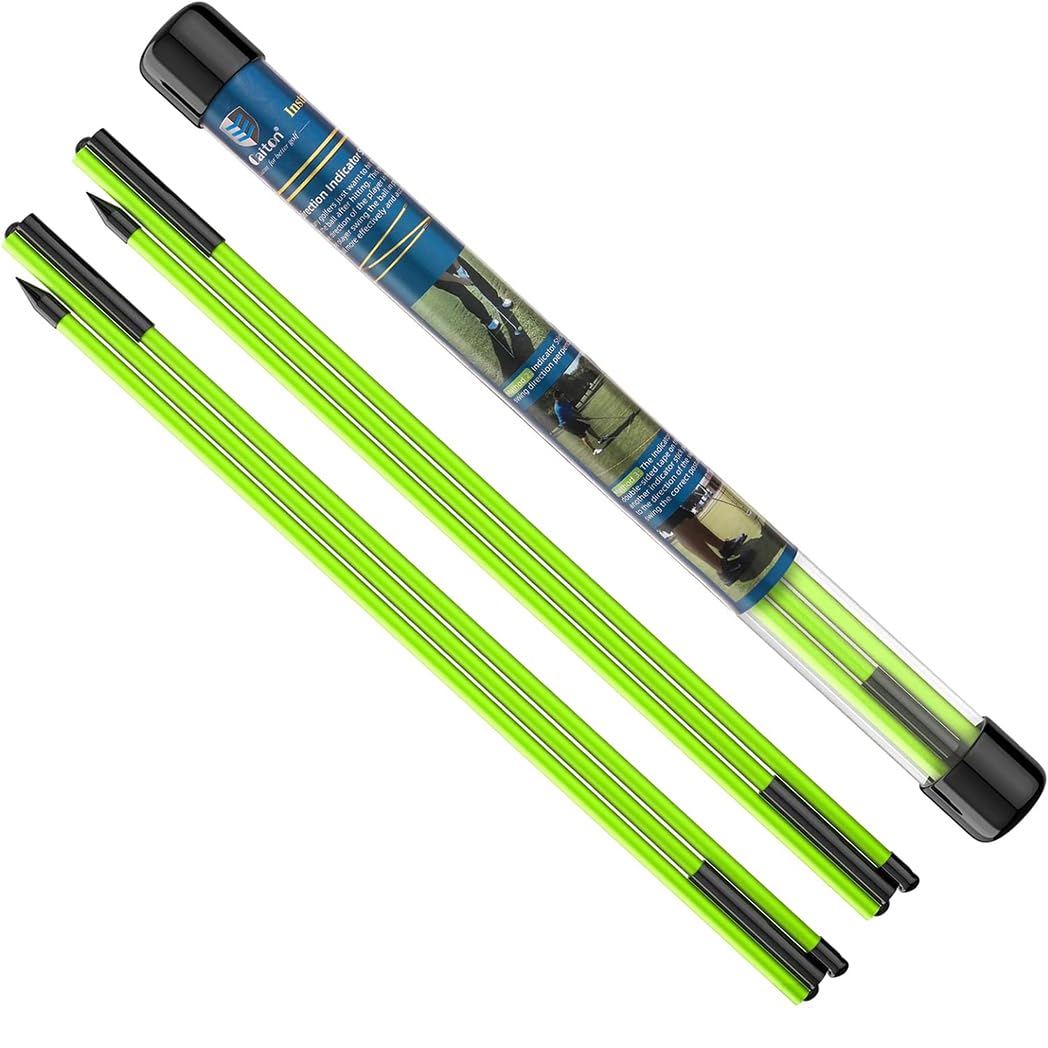 Golf Alignment Sticks (2 Sets) - Dude Golf