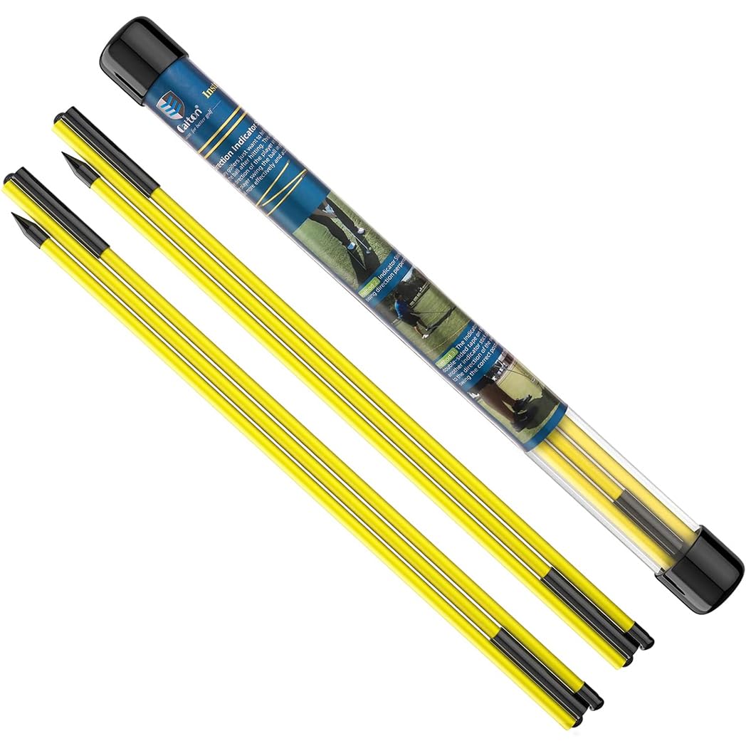 Golf Alignment Sticks (2 Sets) - Dude Golf