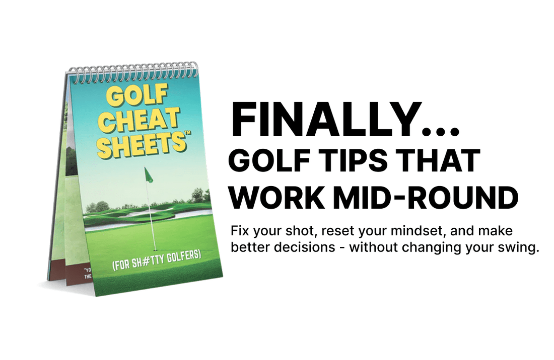 Golf Cheat Sheets [B3G2 FREE] - Dude Golf