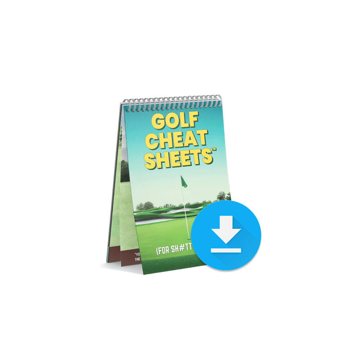 Golf Cheat Sheets [Digital Edition] - Dude Golf