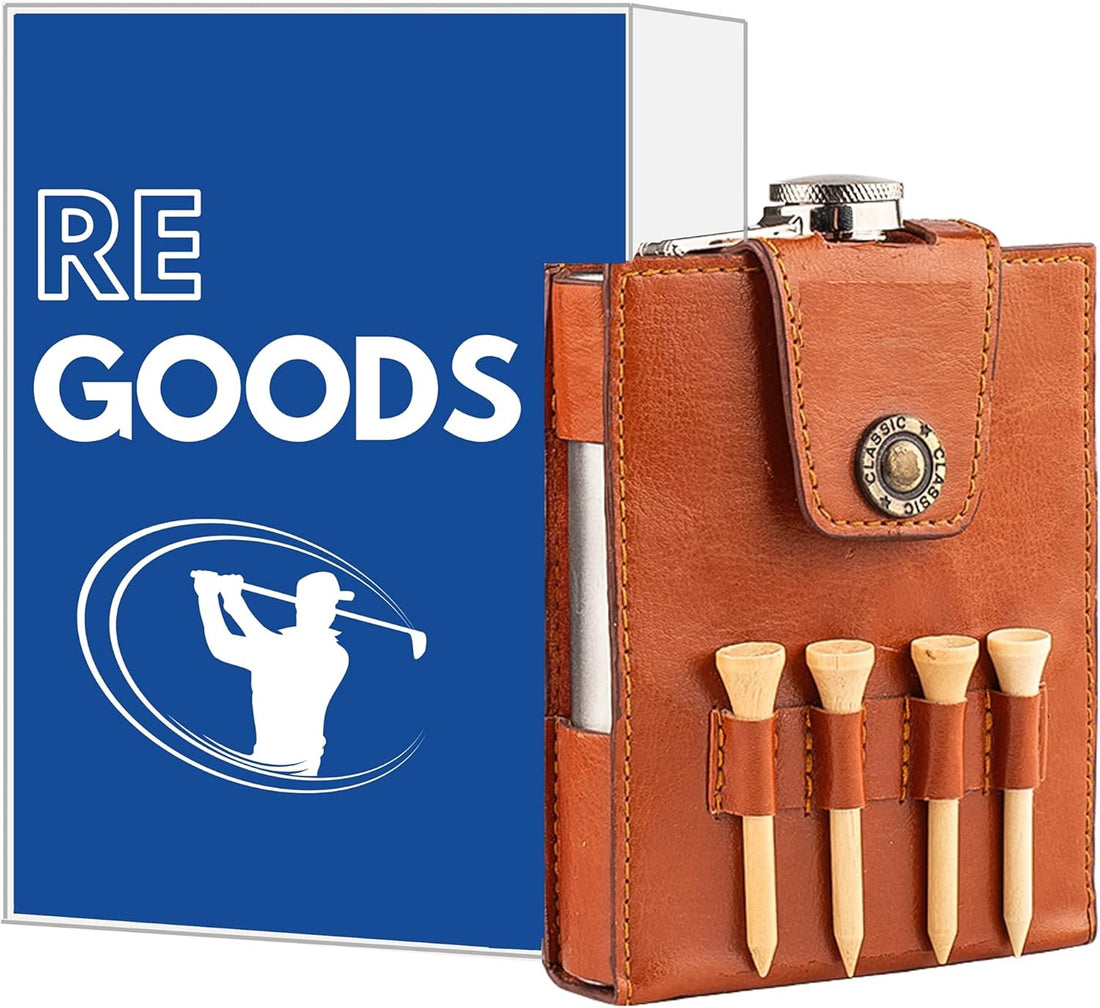 Golf Flask Gift Set - Dude Golf