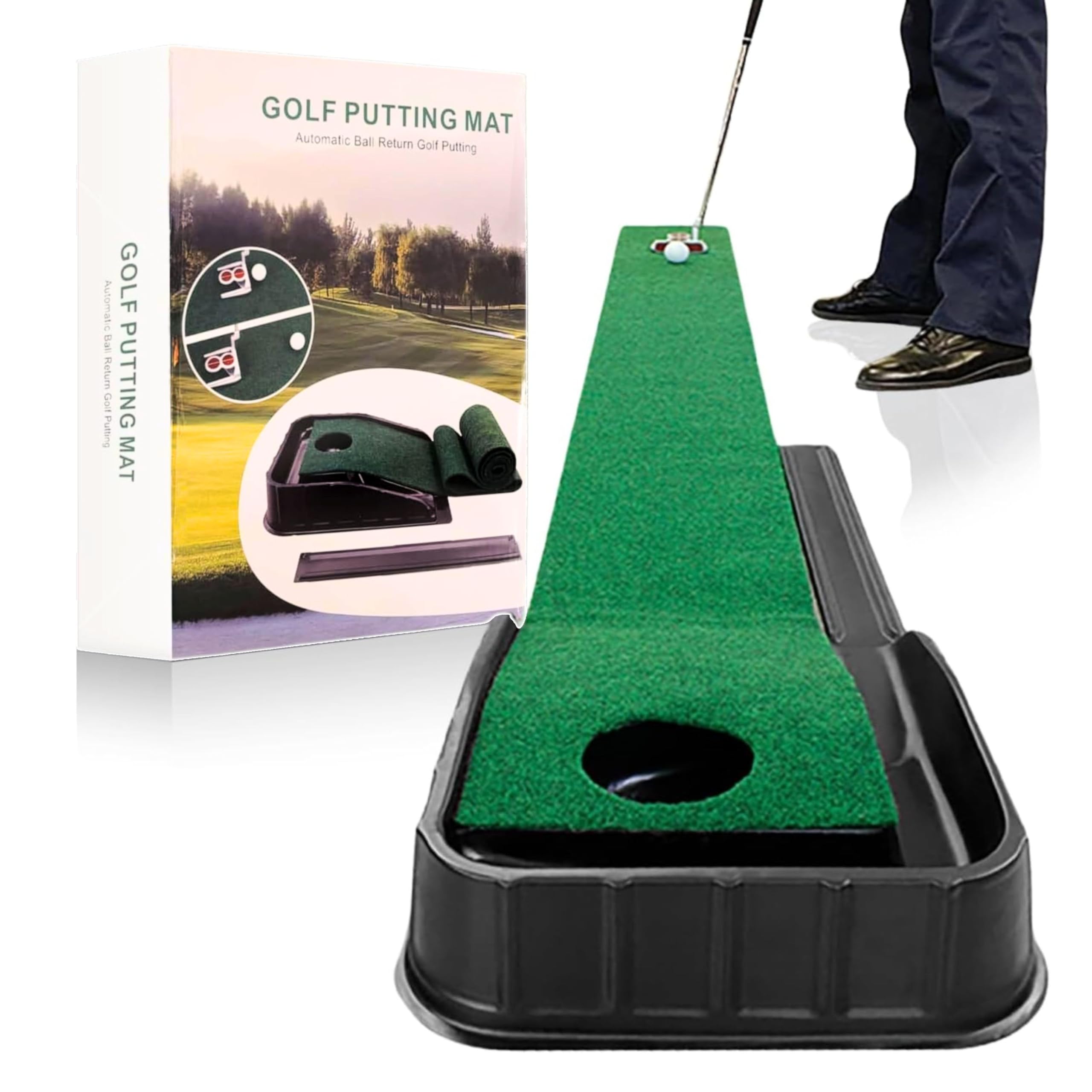 Golf Putting Mat for Various Skill Levels - Dude Golf