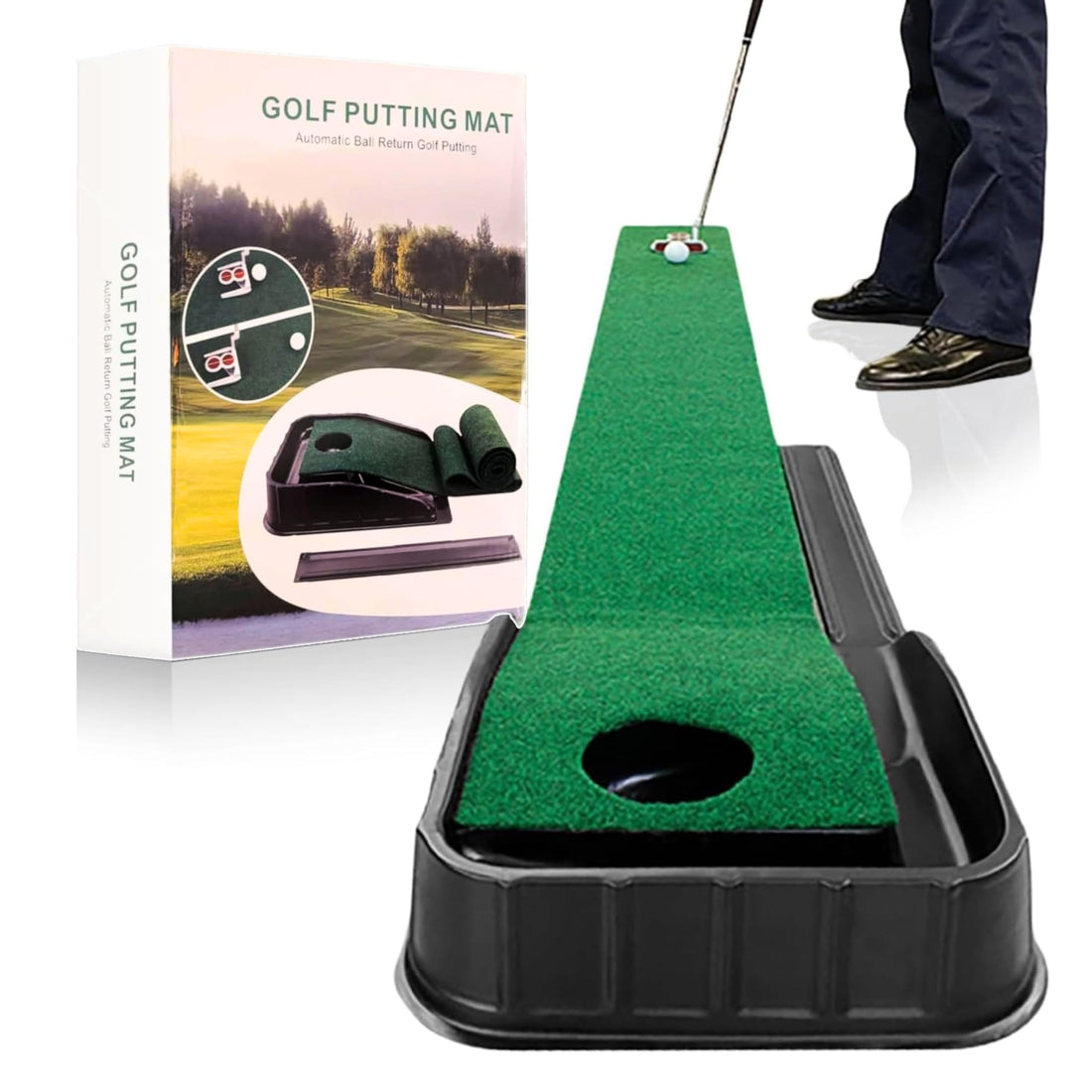 Golf Putting Mat for Various Skill Levels - Dude Golf