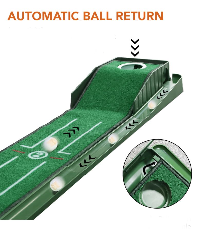 Golf Putting Mat for Various Skill Levels - Dude Golf