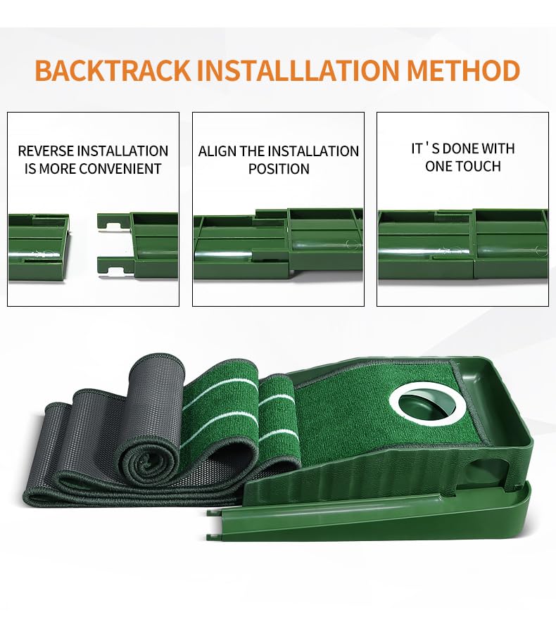 Golf Putting Mat for Various Skill Levels - Dude Golf