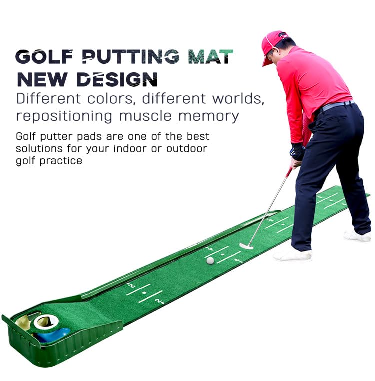 Golf Putting Mat for Various Skill Levels - Dude Golf