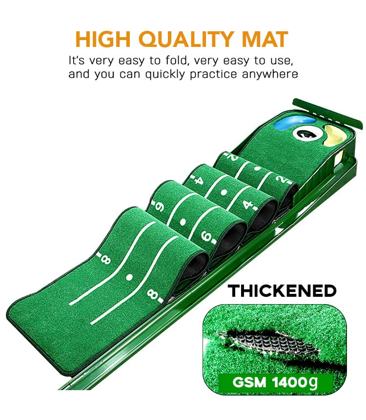 Golf Putting Mat for Various Skill Levels - Dude Golf