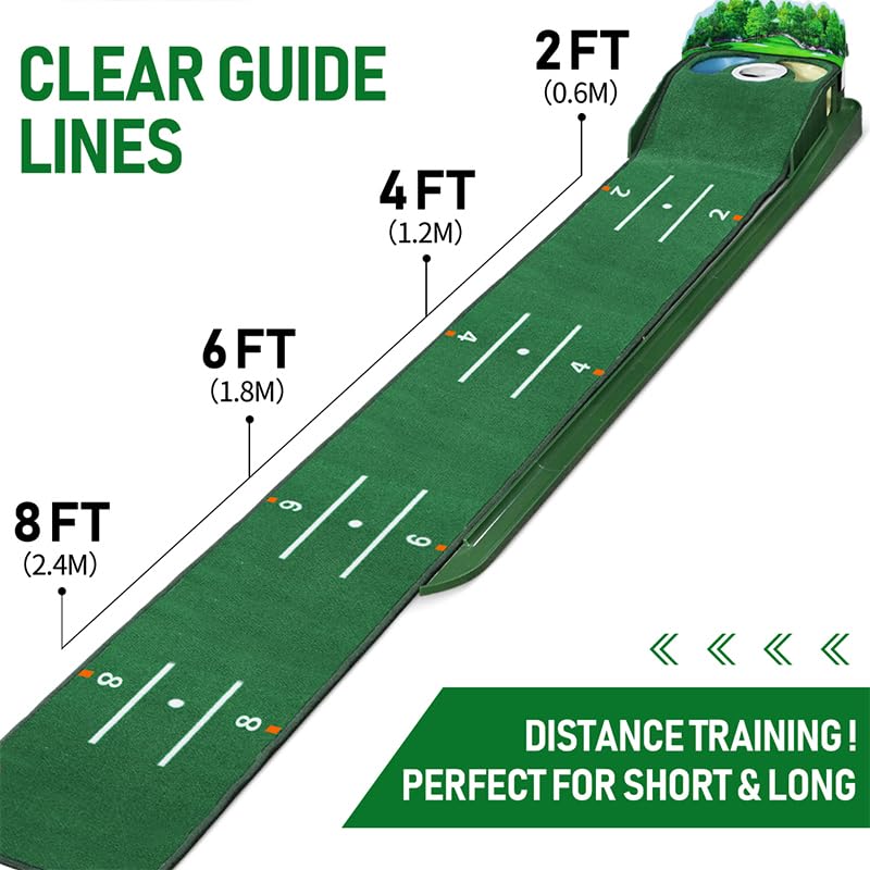 Golf Putting Mat for Various Skill Levels - Dude Golf