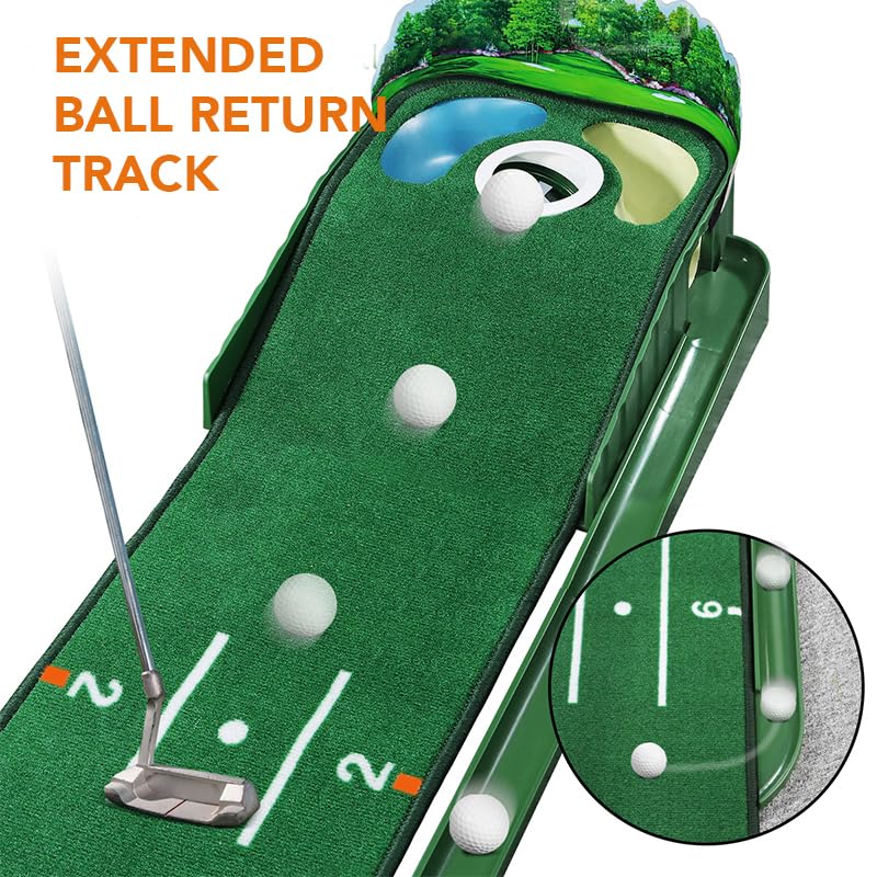 Golf Putting Mat for Various Skill Levels - Dude Golf