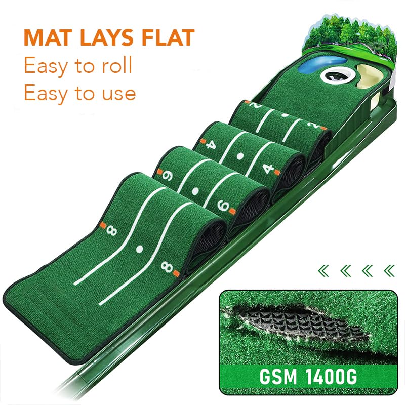 Golf Putting Mat for Various Skill Levels - Dude Golf