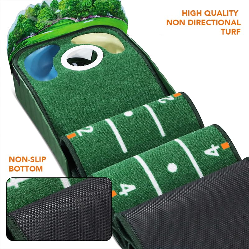 Golf Putting Mat for Various Skill Levels - Dude Golf