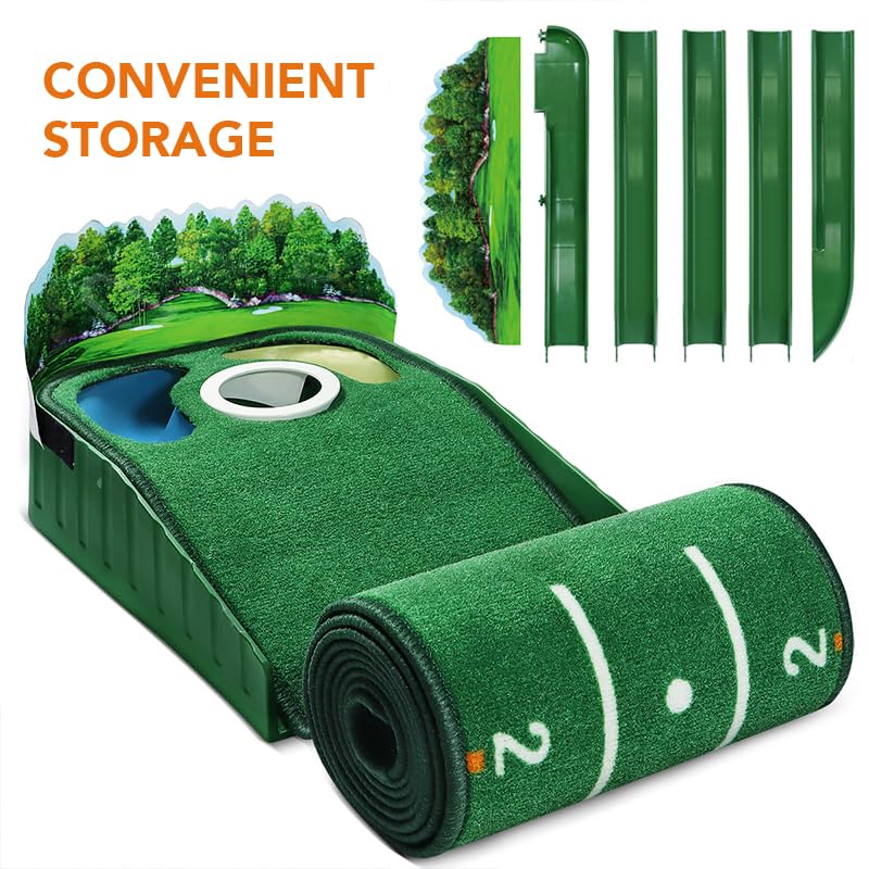 Golf Putting Mat for Various Skill Levels - Dude Golf