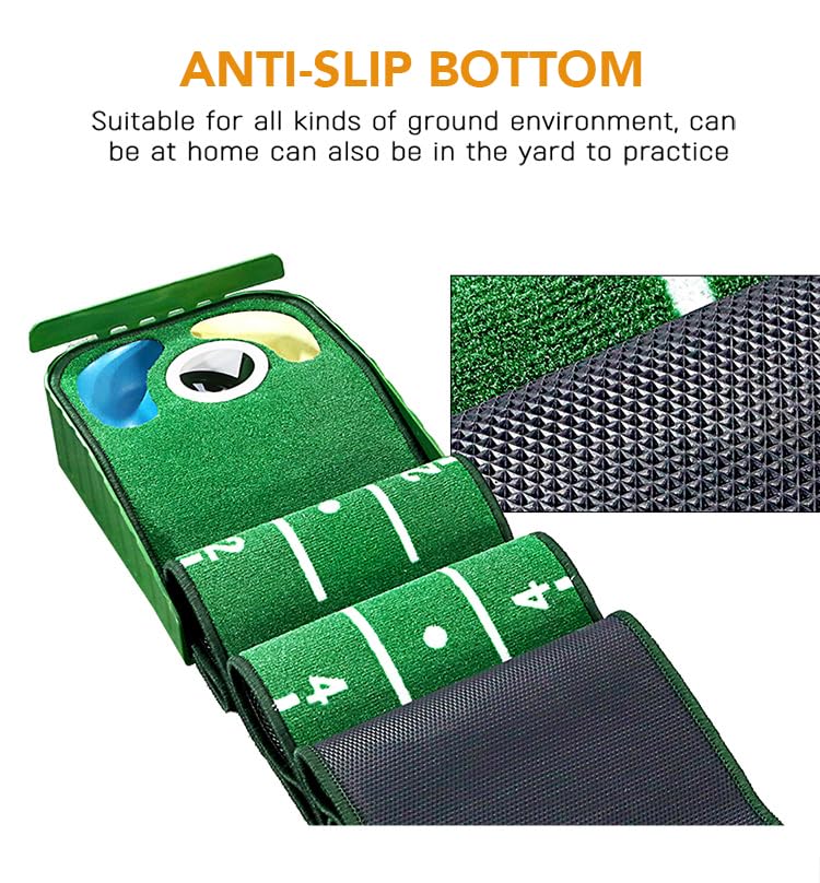 Golf Putting Mat for Various Skill Levels - Dude Golf