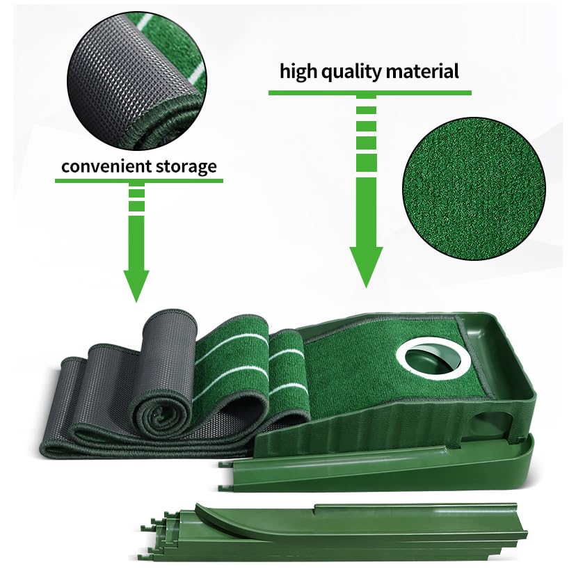 Golf Putting Mat for Various Skill Levels - Dude Golf