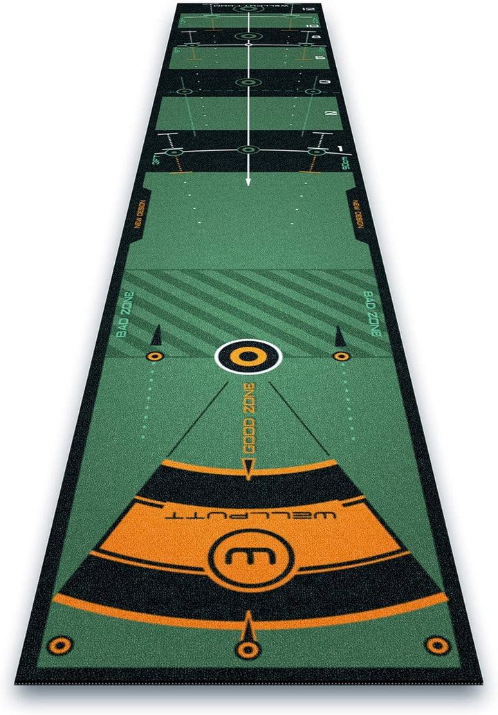 Golf Putting Training Mat (Classic Green 10ft) - Dude Golf