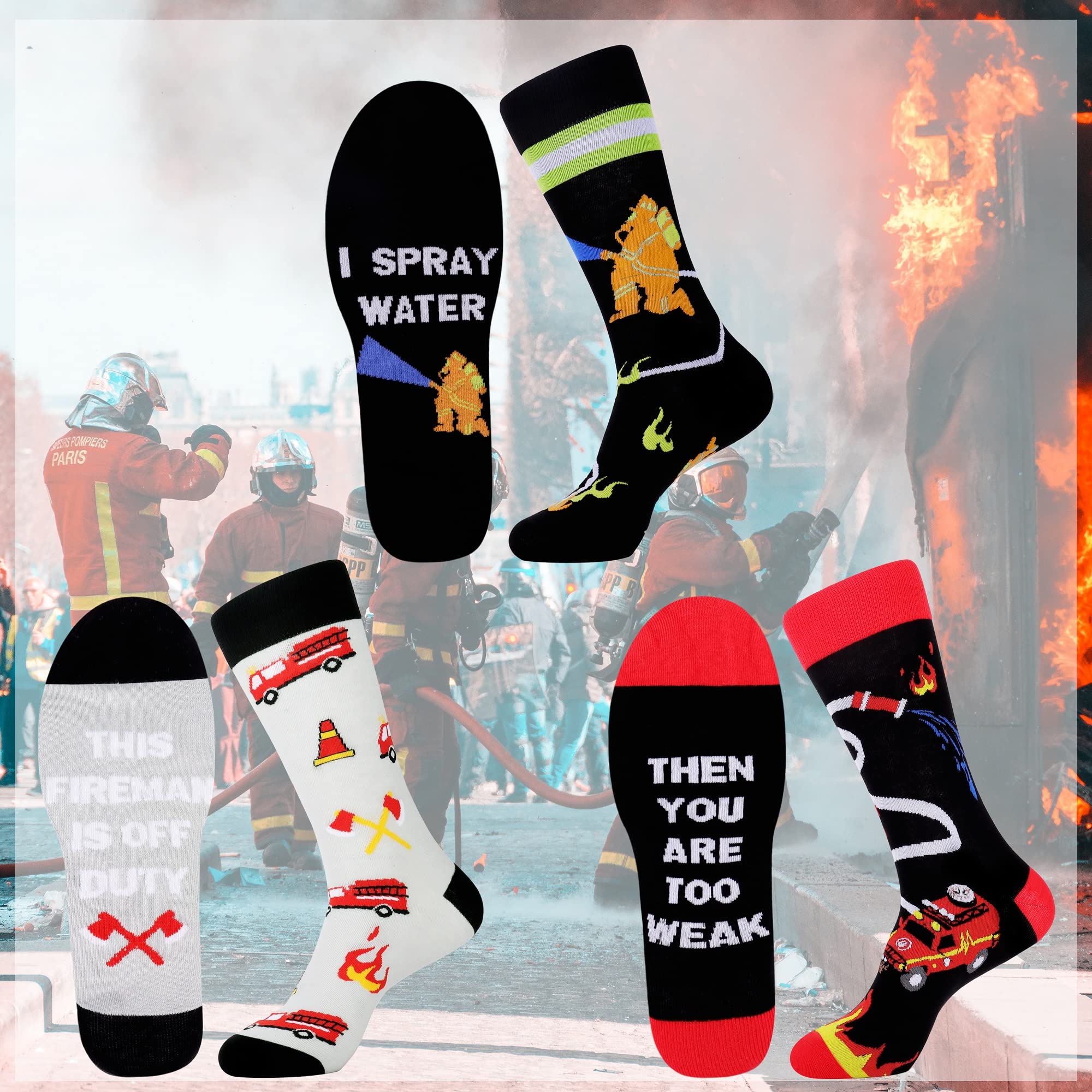 Mens Funny Fun Crazy Funky Dress Crew Socks - Dude Golf