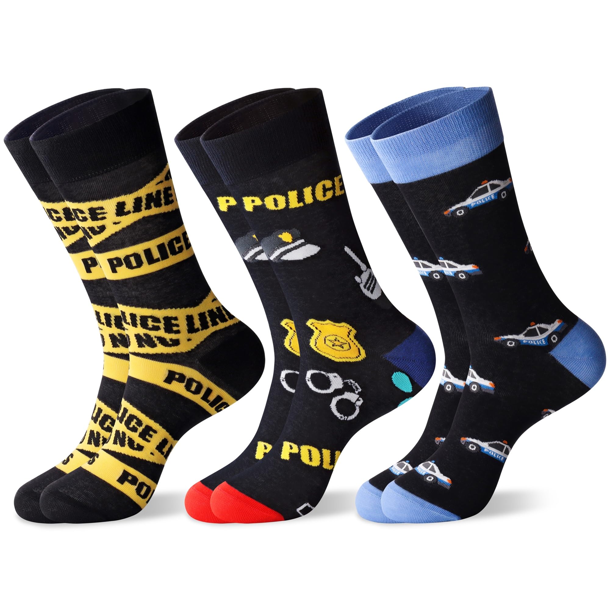 Mens Funny Fun Crazy Funky Dress Crew Socks - Dude Golf