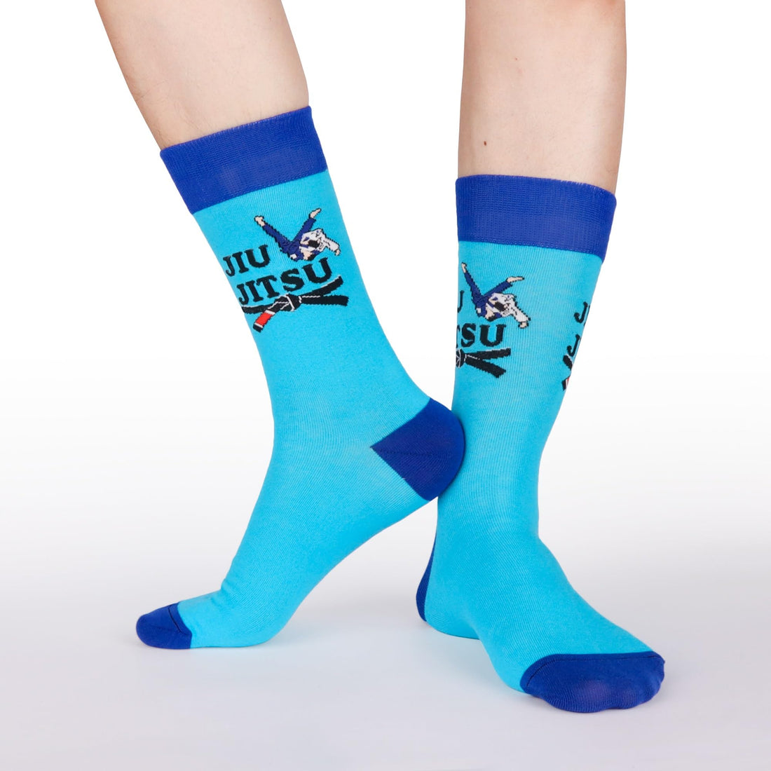 Mens Funny Fun Crazy Funky Dress Crew Socks - Dude Golf