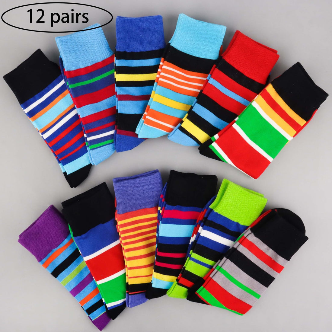Mens Funny Fun Crazy Funky Dress Crew Socks - Dude Golf