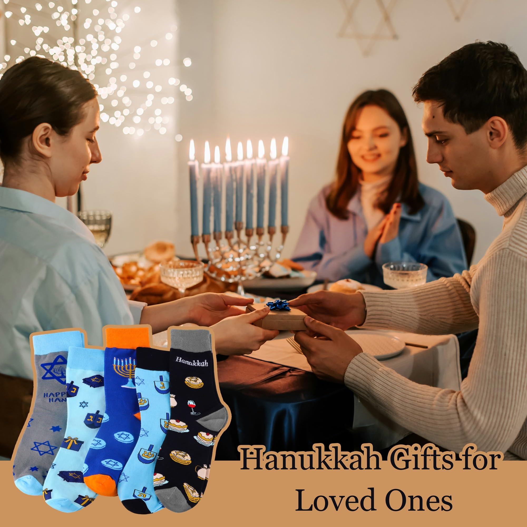 Mens Funny Fun Crazy Funky Dress Crew Socks - Dude Golf