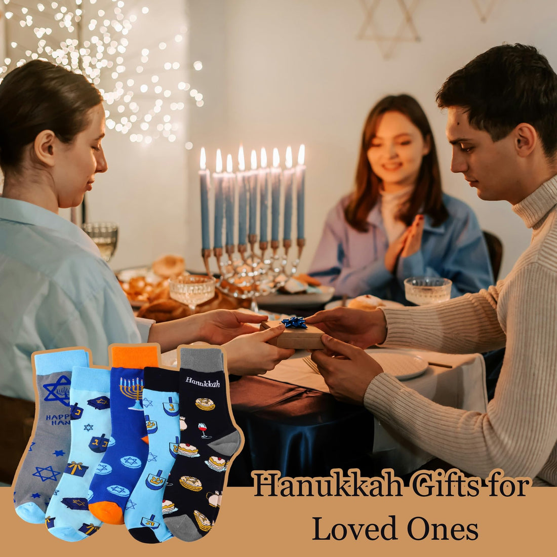 Mens Funny Fun Crazy Funky Dress Crew Socks - Dude Golf