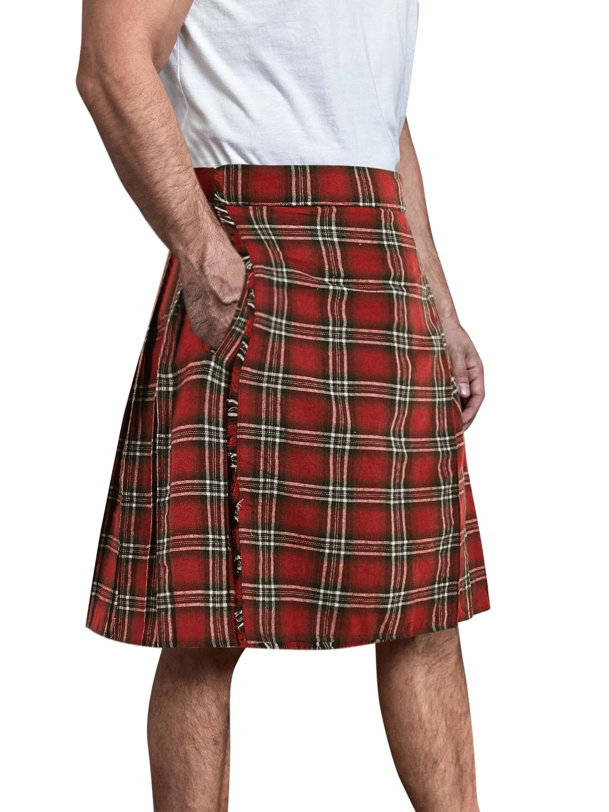 Scottish Tartan Kilt - Dude Golf