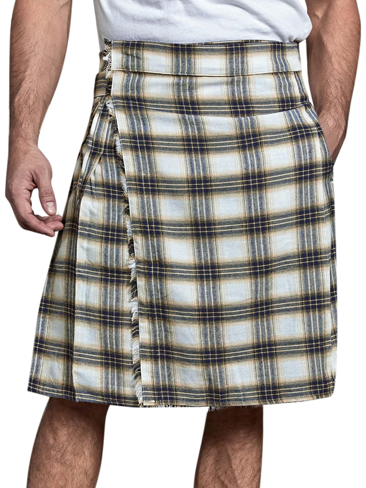 Scottish Tartan Kilt - Dude Golf