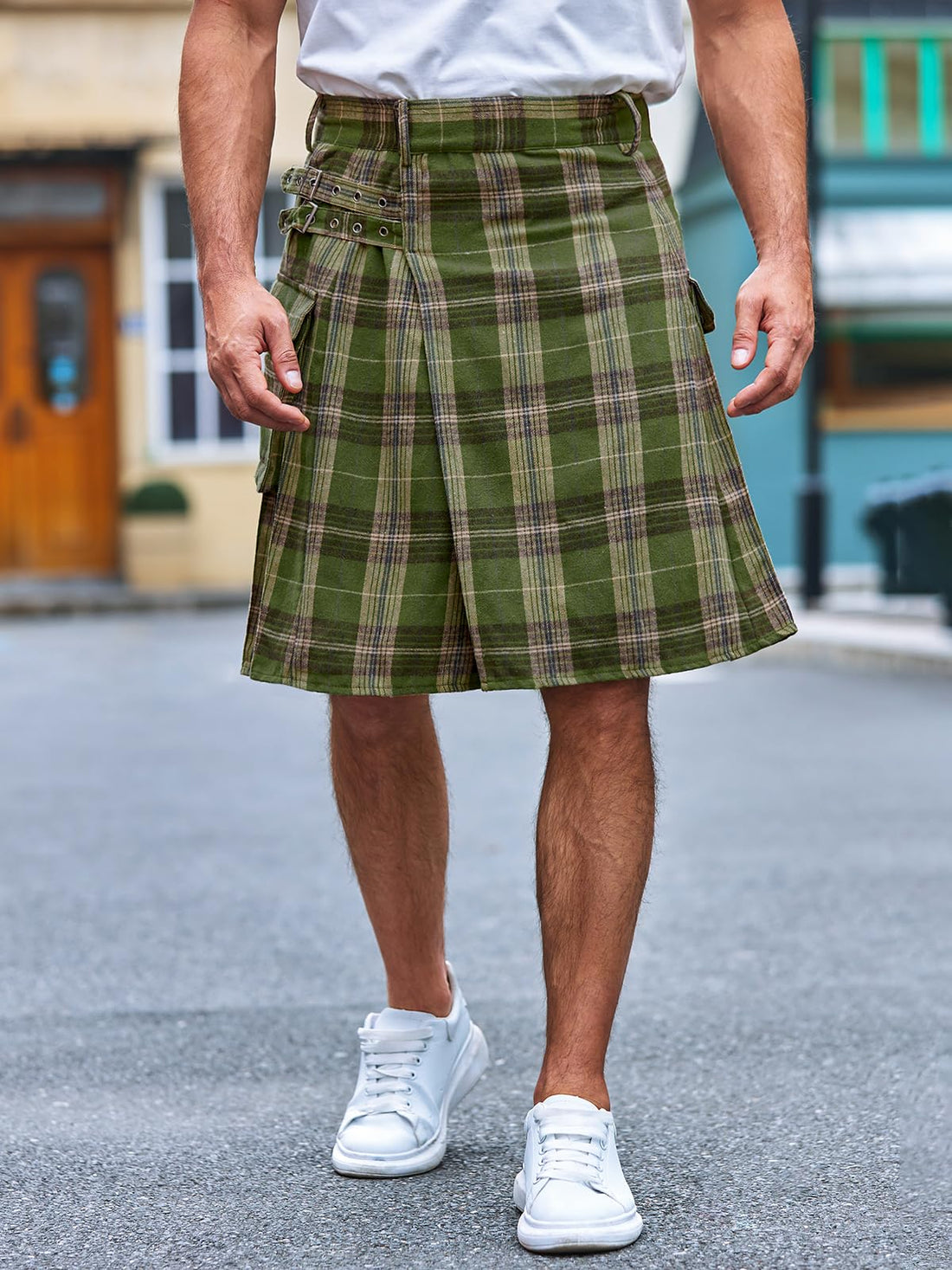 Scottish Tartan Kilt - Dude Golf