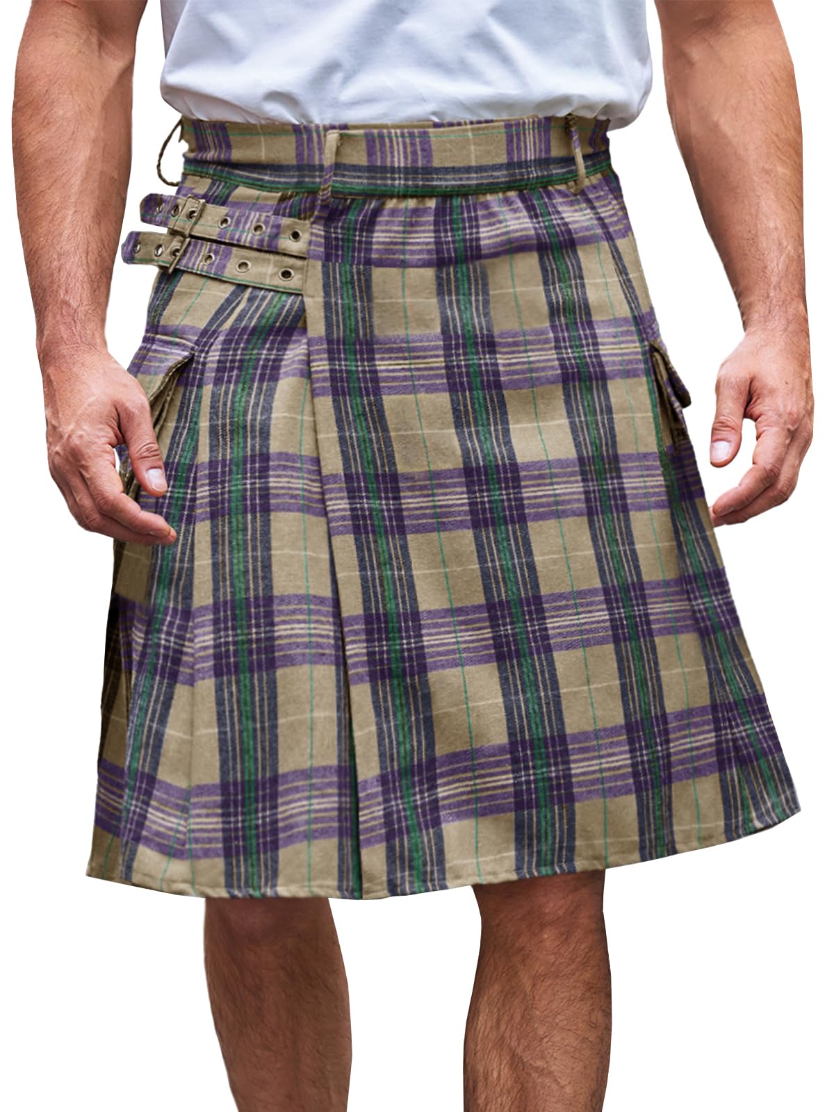Scottish Tartan Kilt - Dude Golf