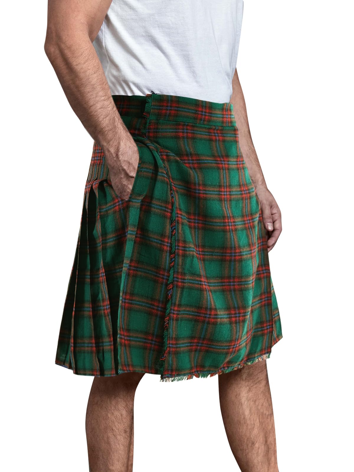 Scottish Tartan Kilt - Dude Golf
