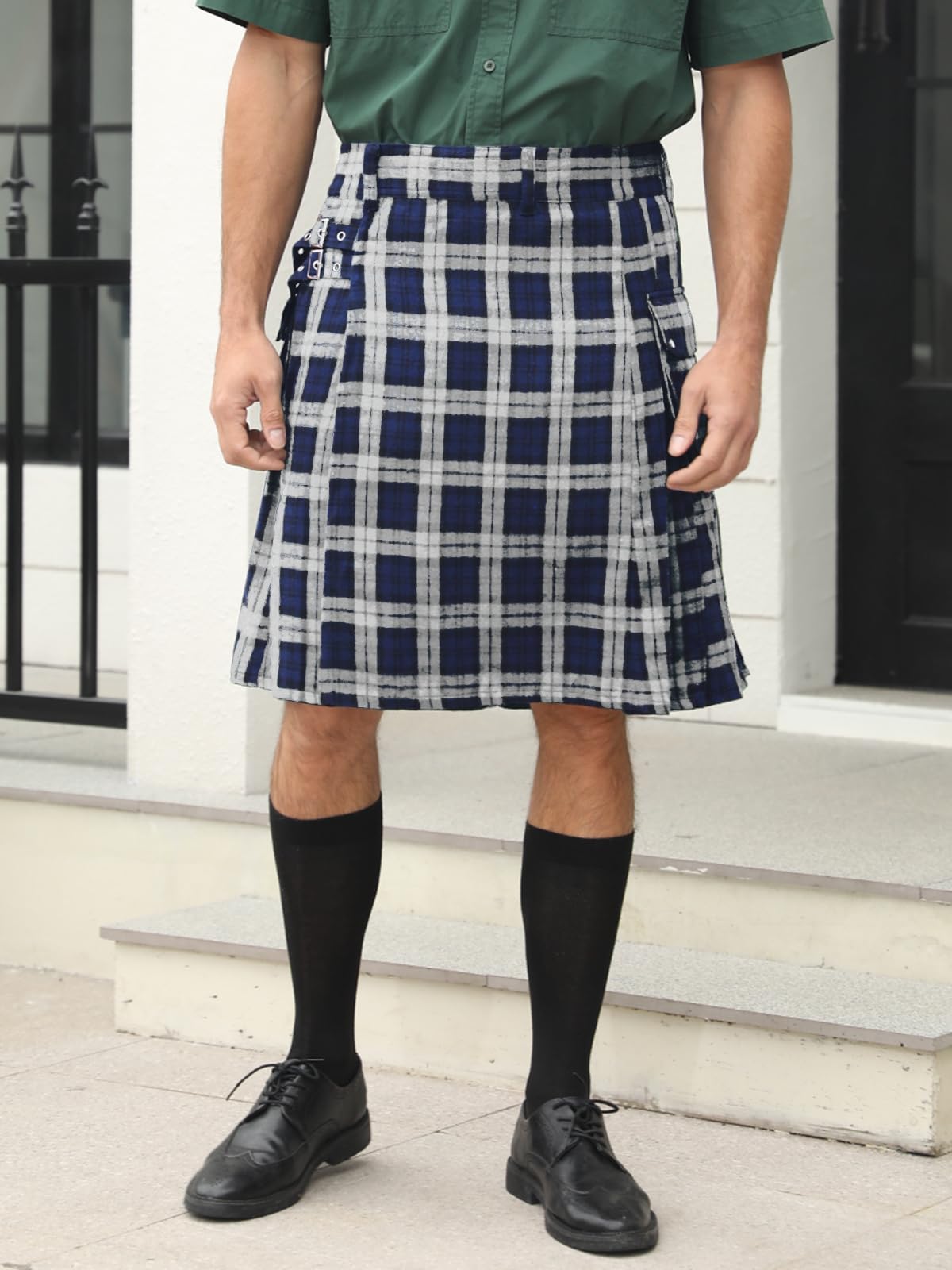 Scottish Tartan Kilt - Dude Golf