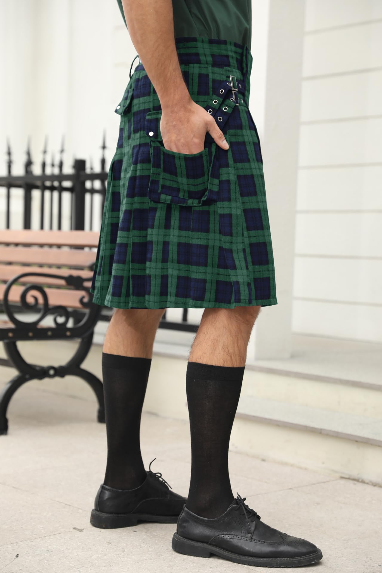 Scottish Tartan Kilt - Dude Golf