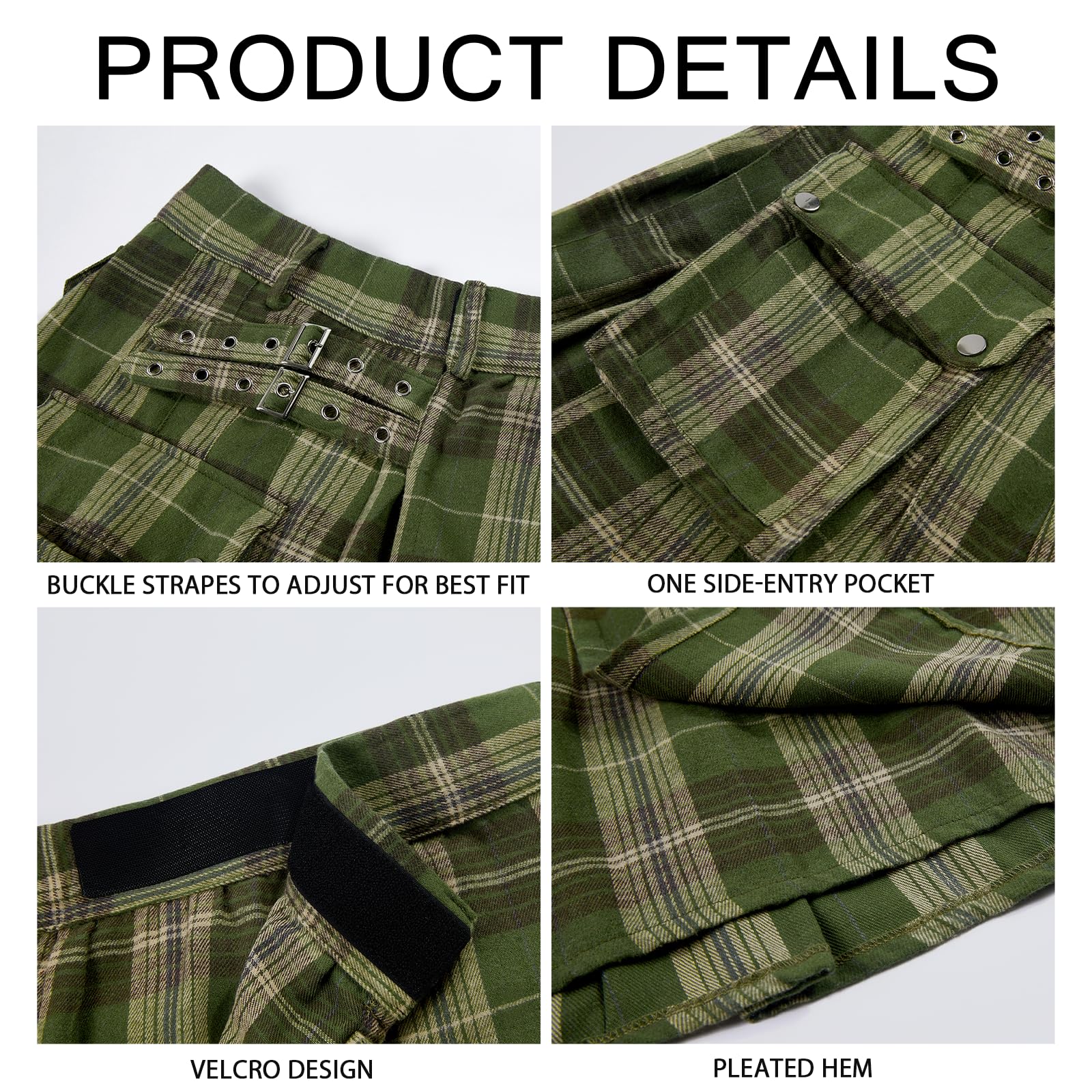 Scottish Tartan Kilt - Dude Golf