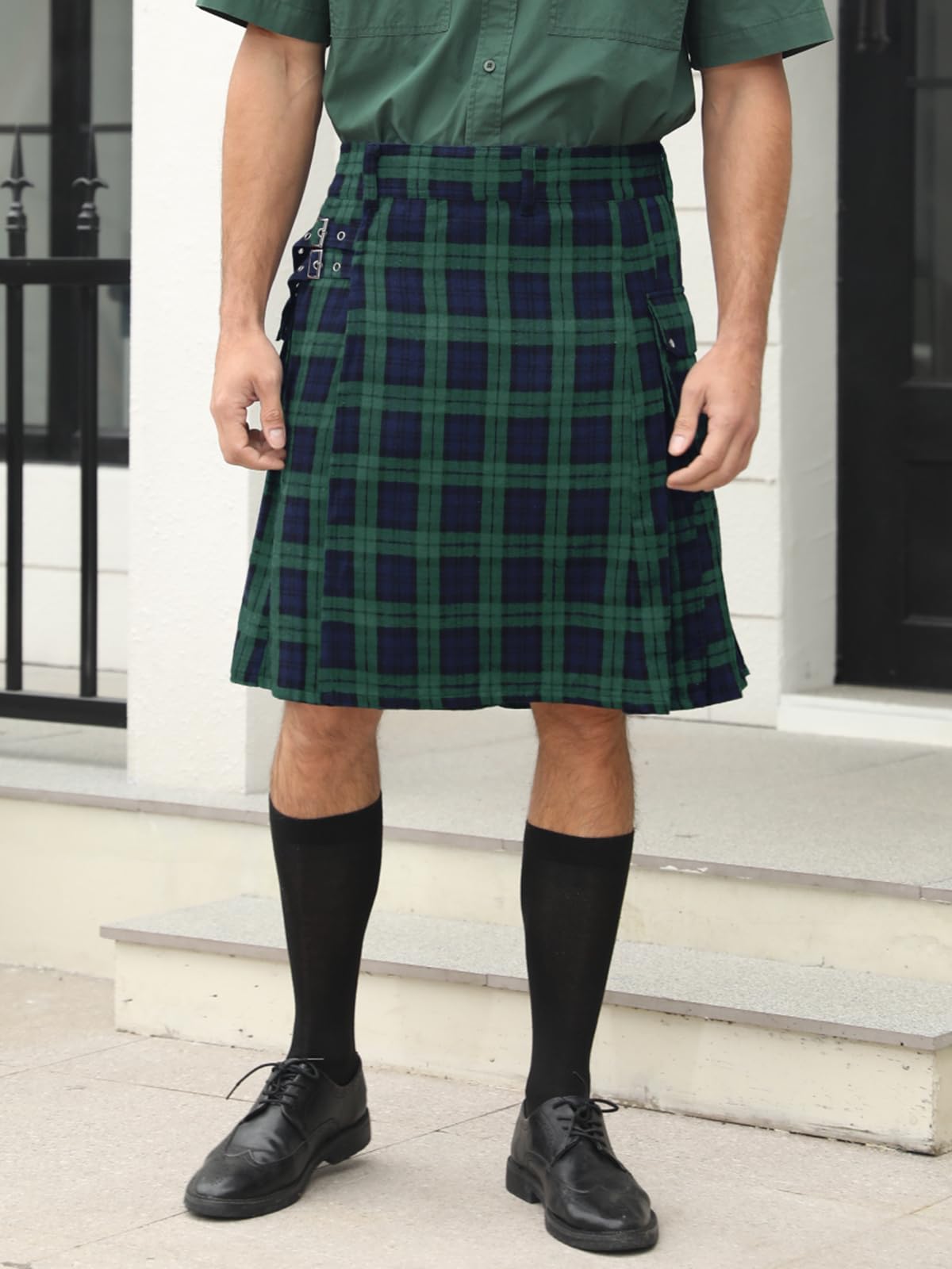 Scottish Tartan Kilt - Dude Golf
