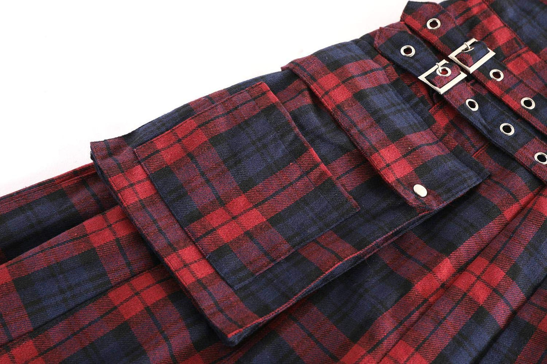 Scottish Tartan Kilt - Dude Golf