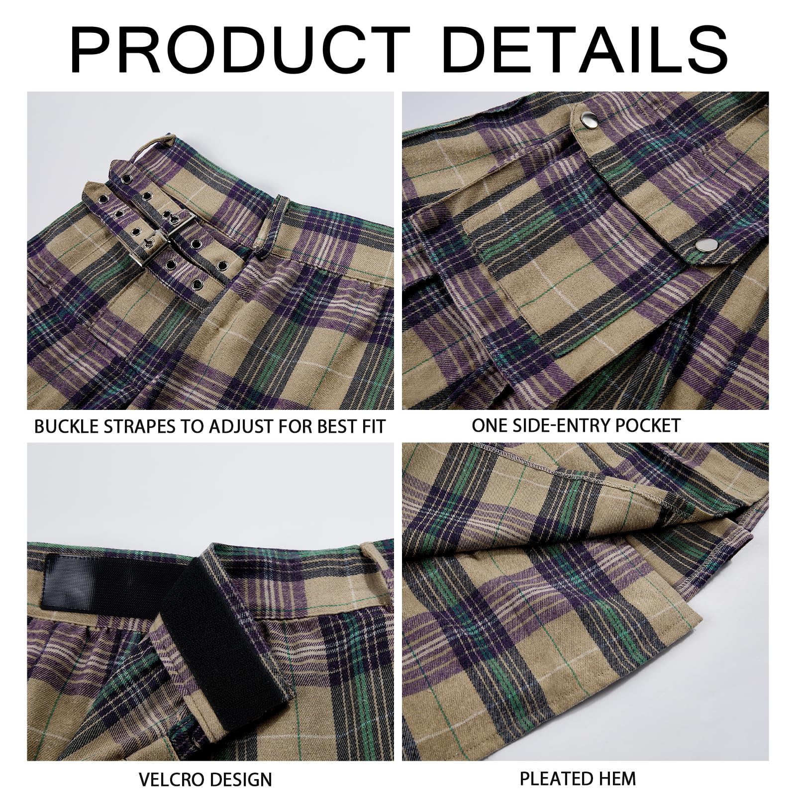 Scottish Tartan Kilt - Dude Golf