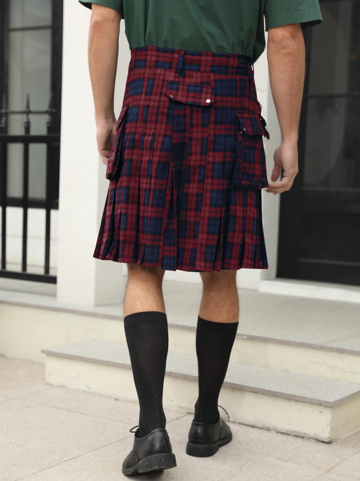Scottish Tartan Kilt - Dude Golf