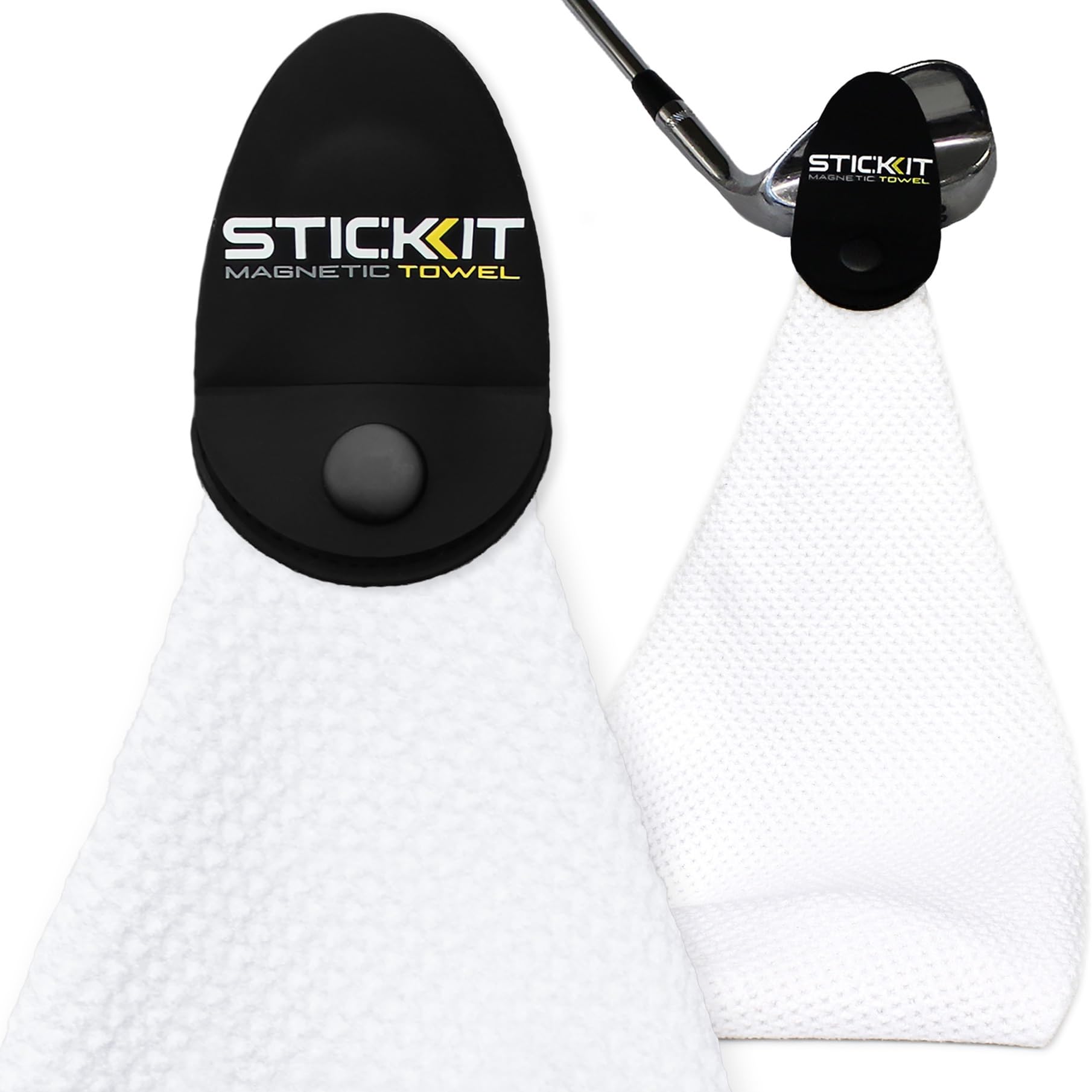 STICKIT Magnetic Golf Towel - Dude Golf